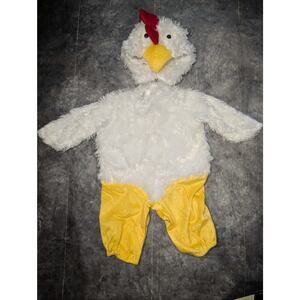 Cute Baby Chicken Animal Halloween Costume Toddler Size 0-6 Months